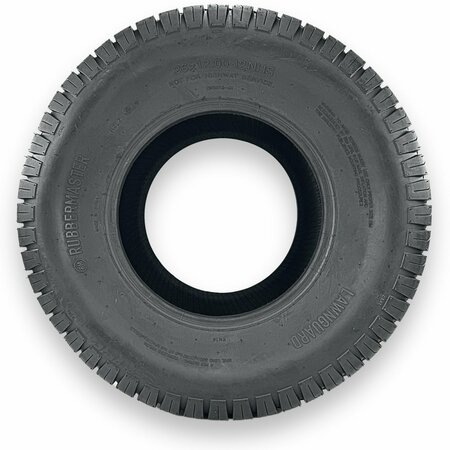 RUBBERMASTER 26x12.00-12 LawnGuard 4 Ply Tubeless Low Speed Tire 450448